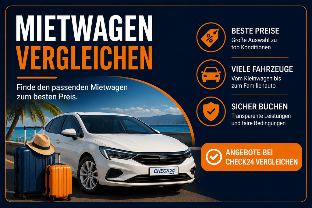 Mietwagen vergleichen